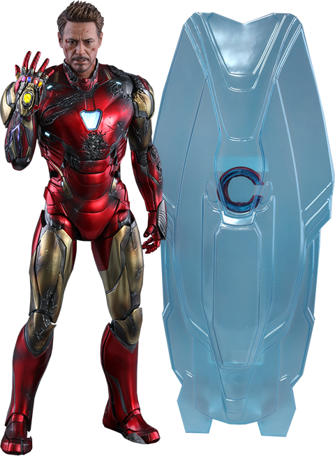 Iron Man Armored Hero PNG Image