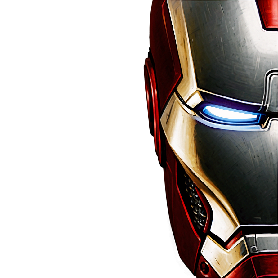 Iron Man Helmet B PNG Image