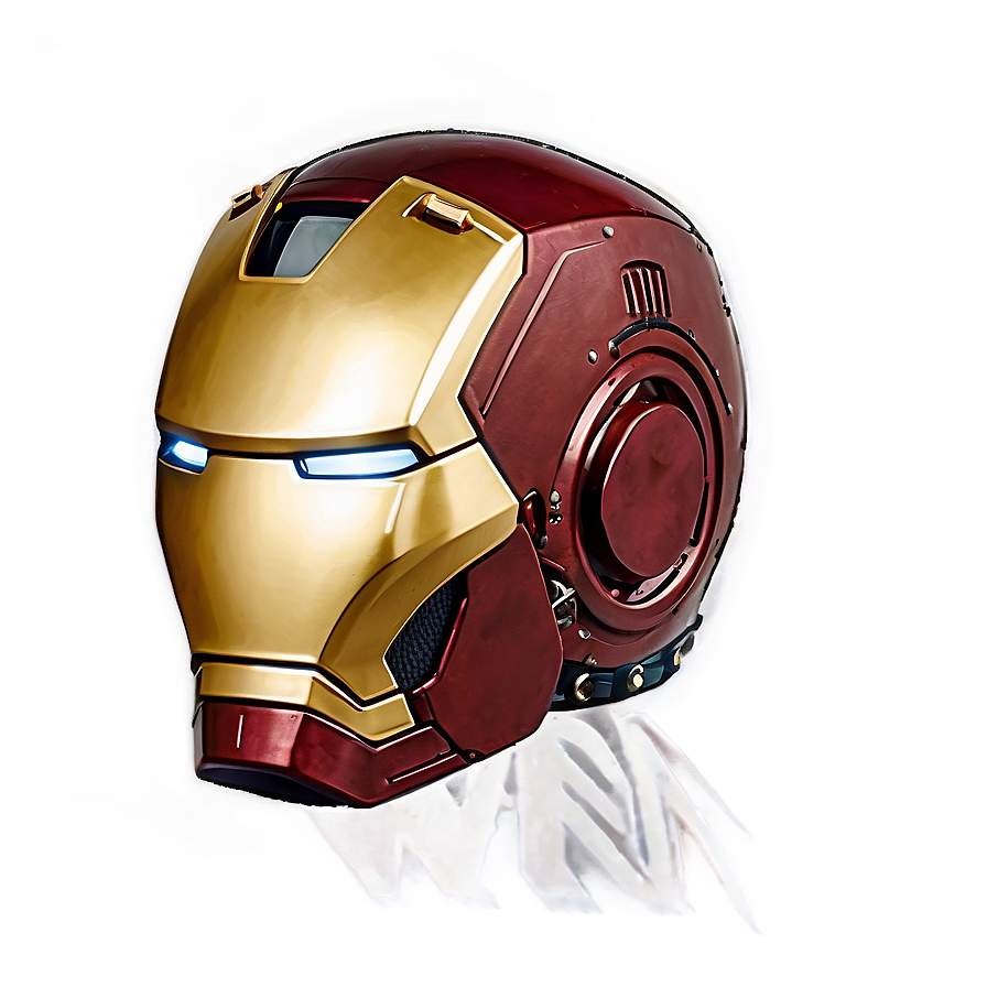 Iron Man Helmet Front View Png 06122024 PNG Image