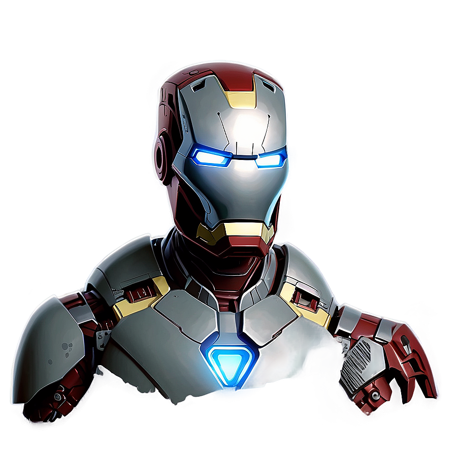 Iron Man Helmet In Action Pose Png 06122024 PNG Image