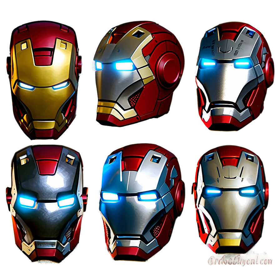 Iron Man Helmet Prototype Design Png 43 PNG Image