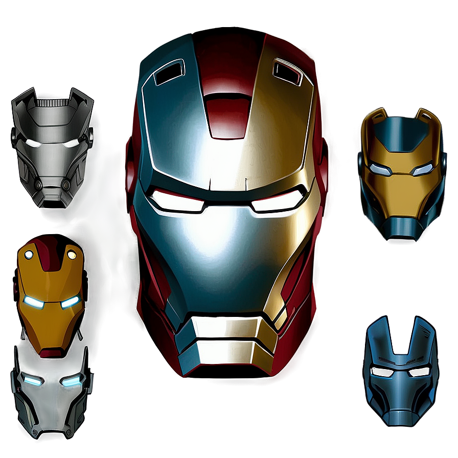 Iron Man Helmet Stark Industries Png Ubo PNG Image