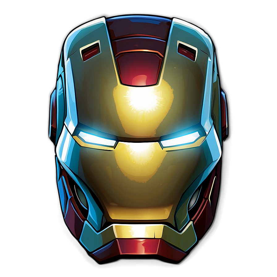 Iron Man Helmet Vector Png 28 PNG Image