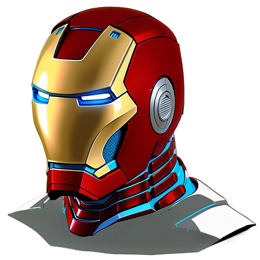 Iron Man Mark V Helmet Png 46 PNG Image