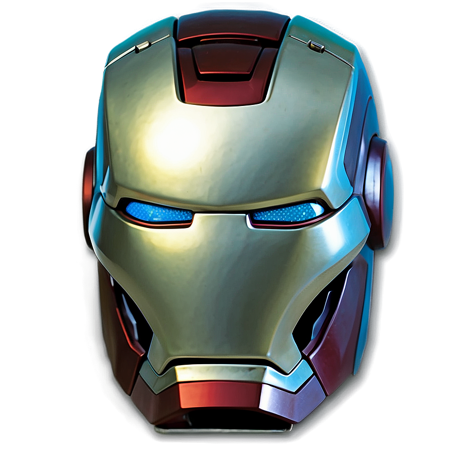 Iron Man Mark V Helmet Png Cvx PNG Image