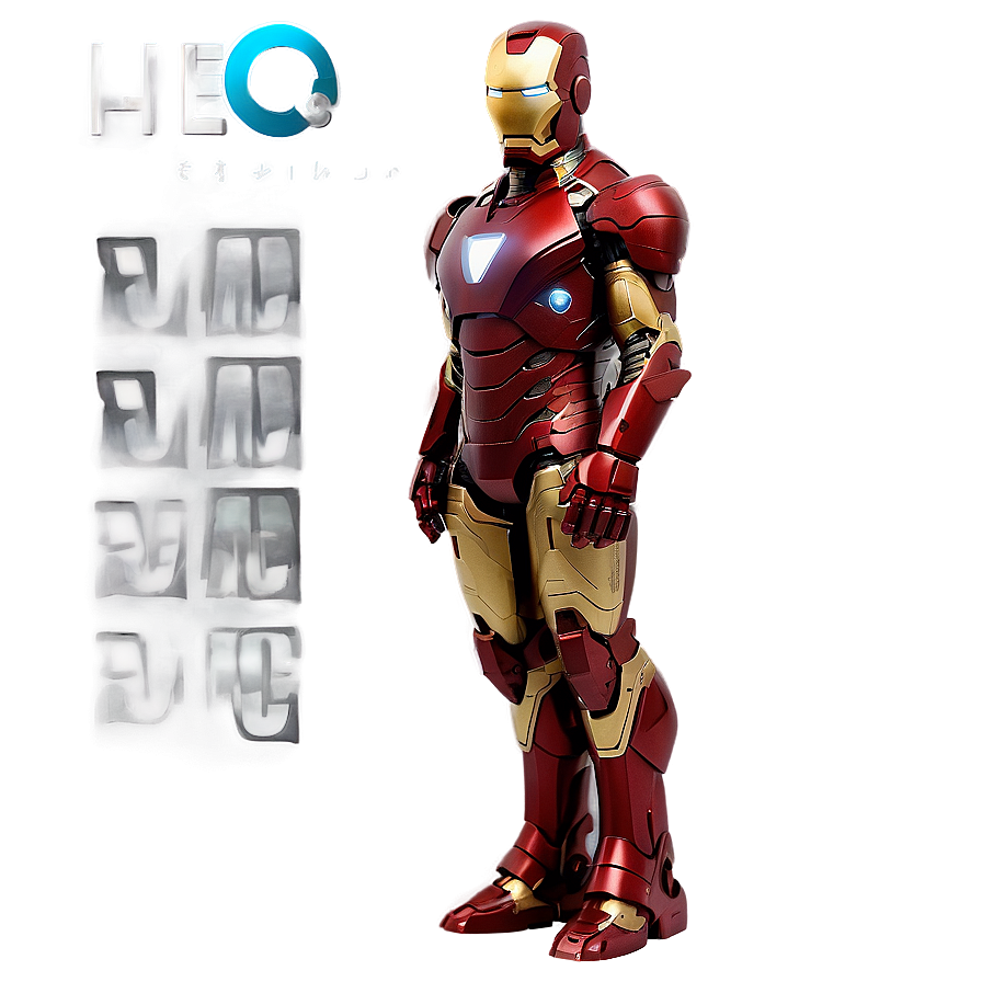 Iron Man Nano-tech Suit Png 06292024 PNG Image