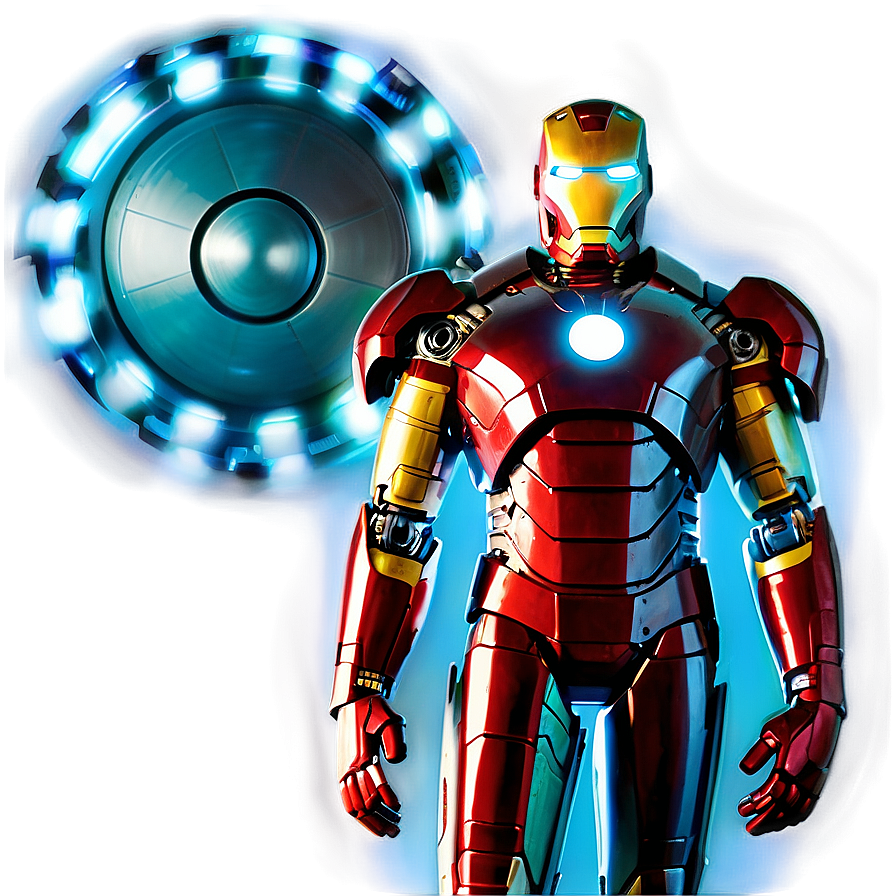 Iron Man Reactor Stark Tech Png Jna PNG Image