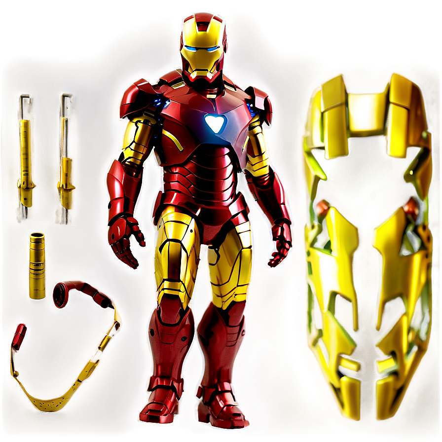 Iron Man Suit Damaged In Battle Png Qjp8 PNG Image