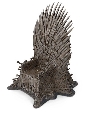 Iron Throne Replica PNG Image