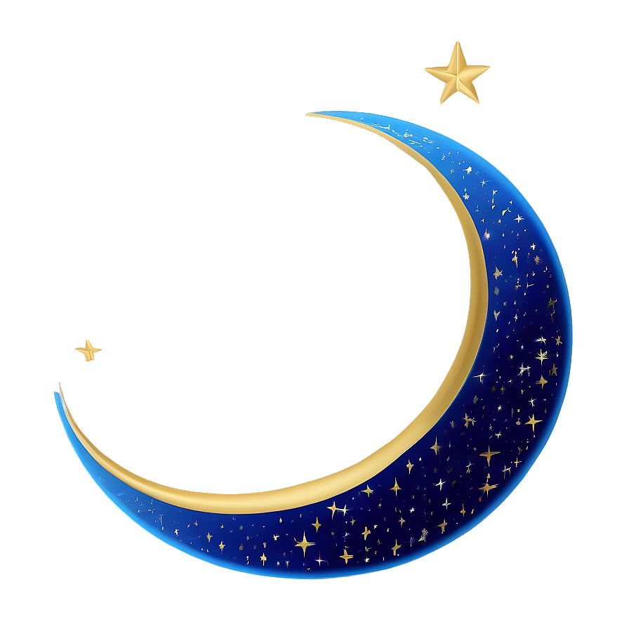 Islamic Crescent Moon Png Vks29 PNG Image