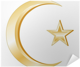 Islamic Crescentand Star Symbol PNG Image