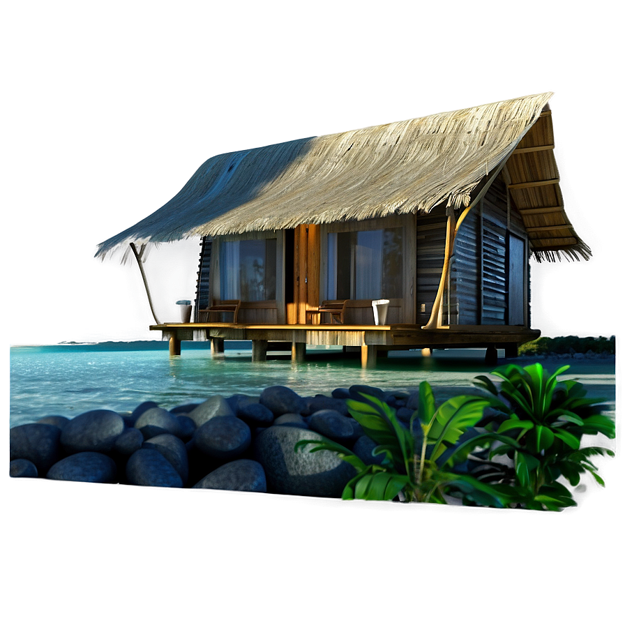 Island Eco Resort Bungalow Png 77 PNG Image