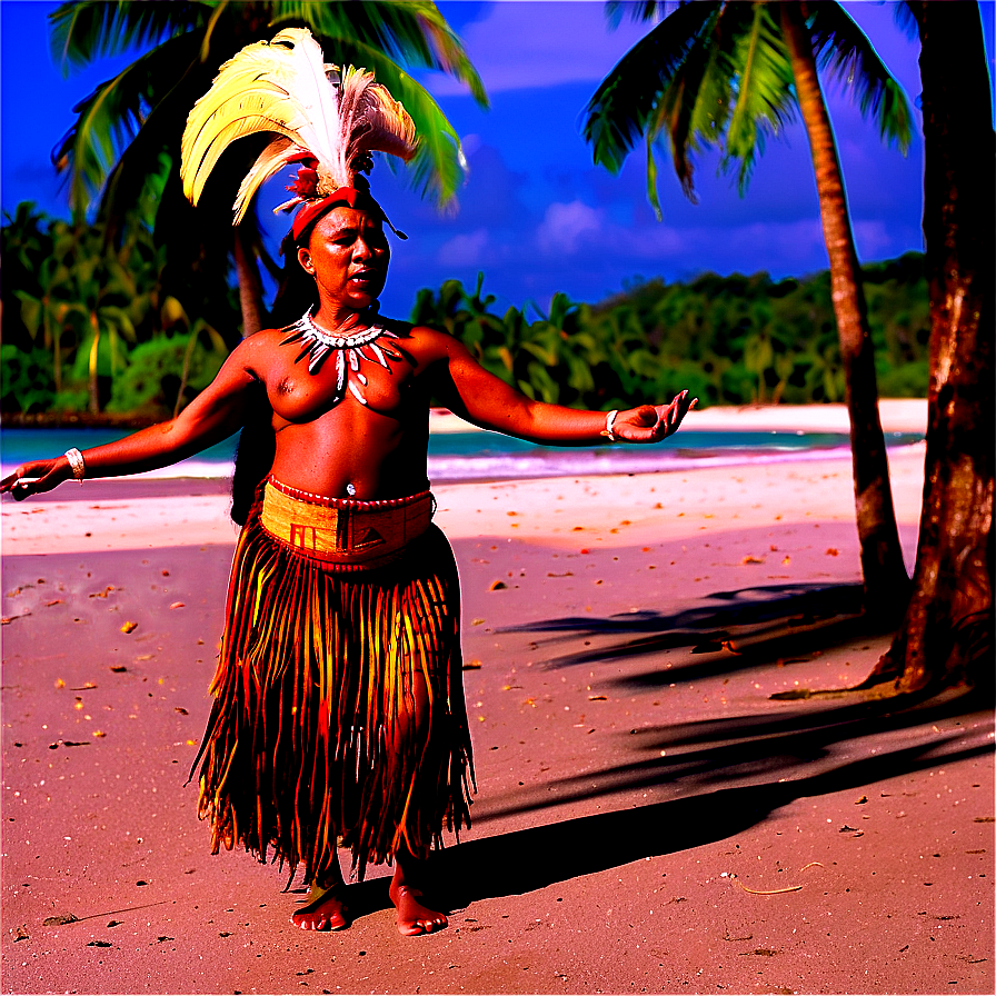 Island Fire Dance Ritual Png 05232024 PNG Image