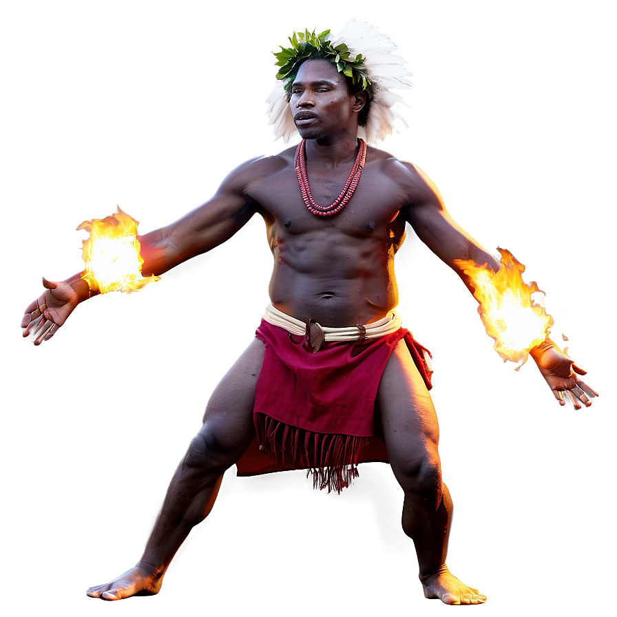 Island Fire Dance Ritual Png 05232024 PNG Image