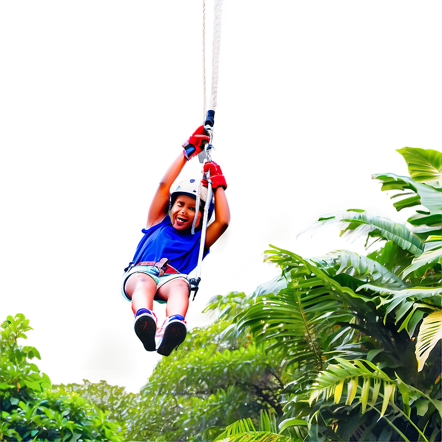 Island Jungle Zip Line Adventure Png 05232024 PNG Image