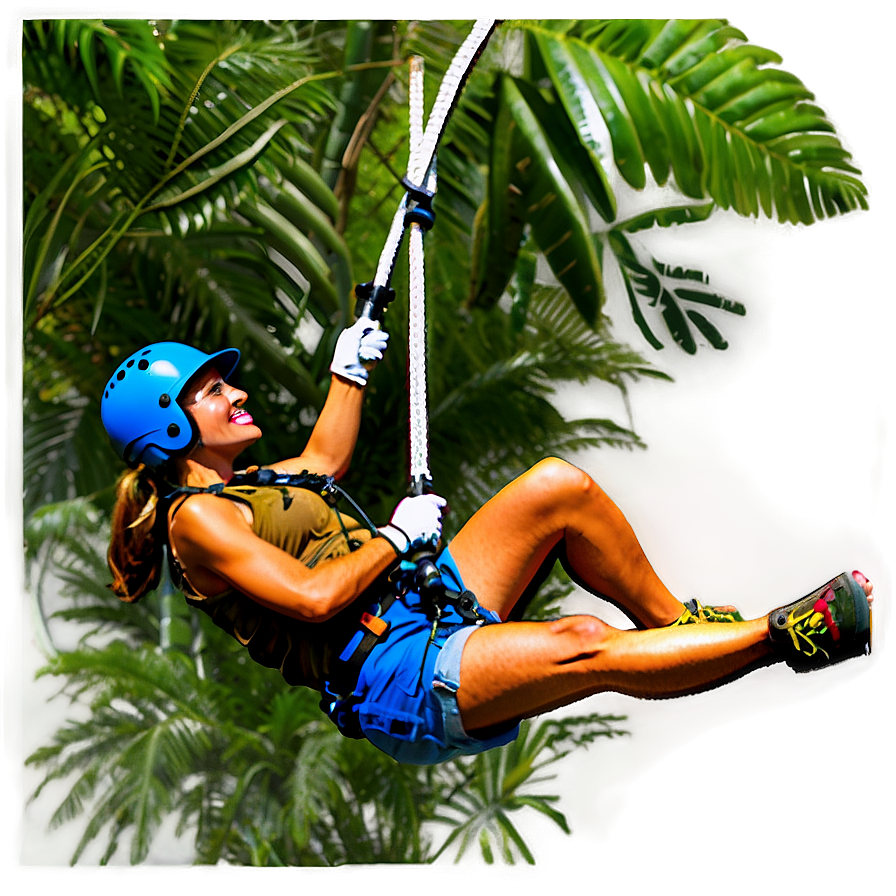 Island Jungle Zip Line Adventure Png 89 PNG Image