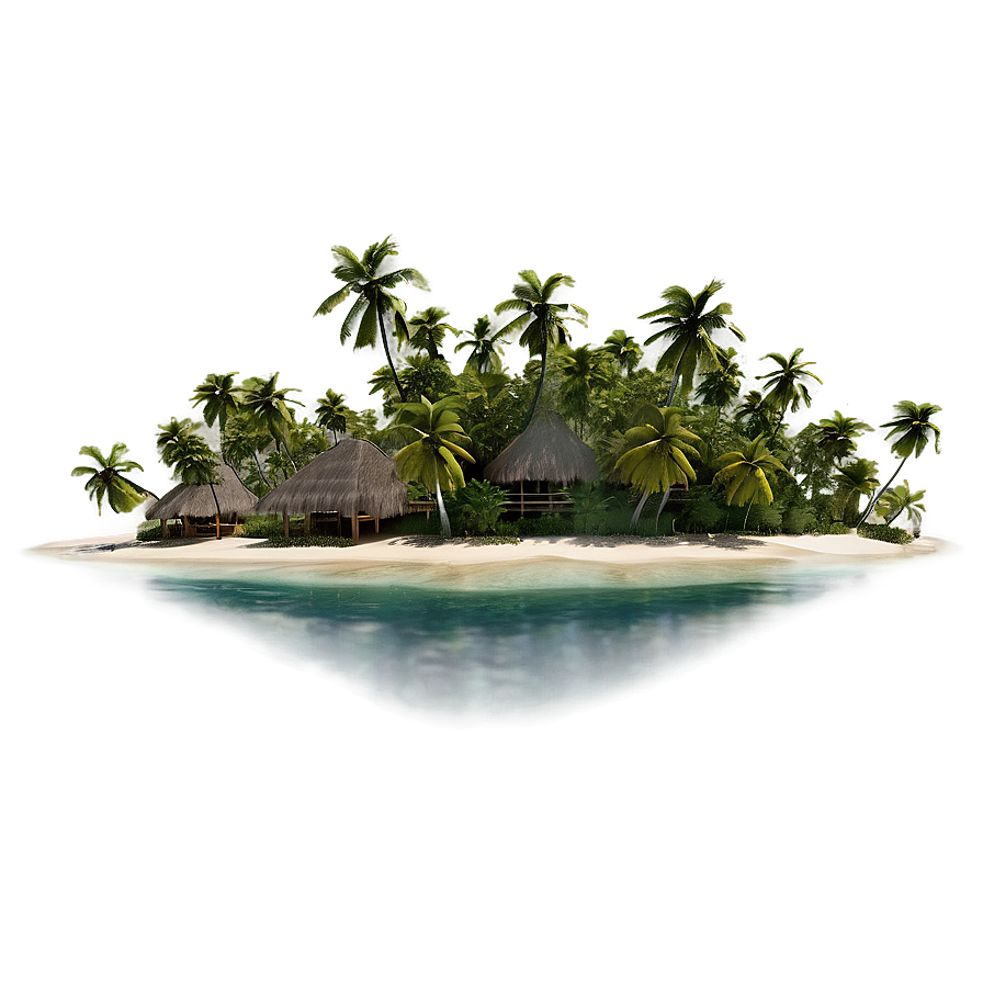 Island Paradise Png 05062024 PNG Image