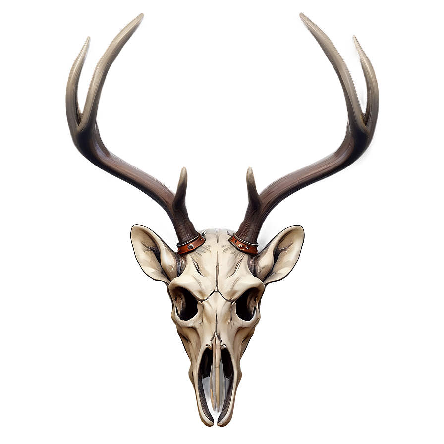 Isolated Antler Emblem Png Yaw PNG Image