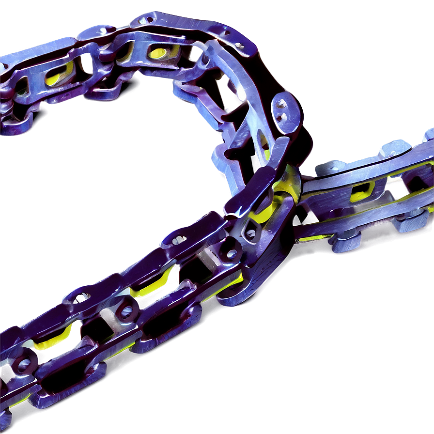 Isolated Bike Chain Segment Png Ktp PNG Image