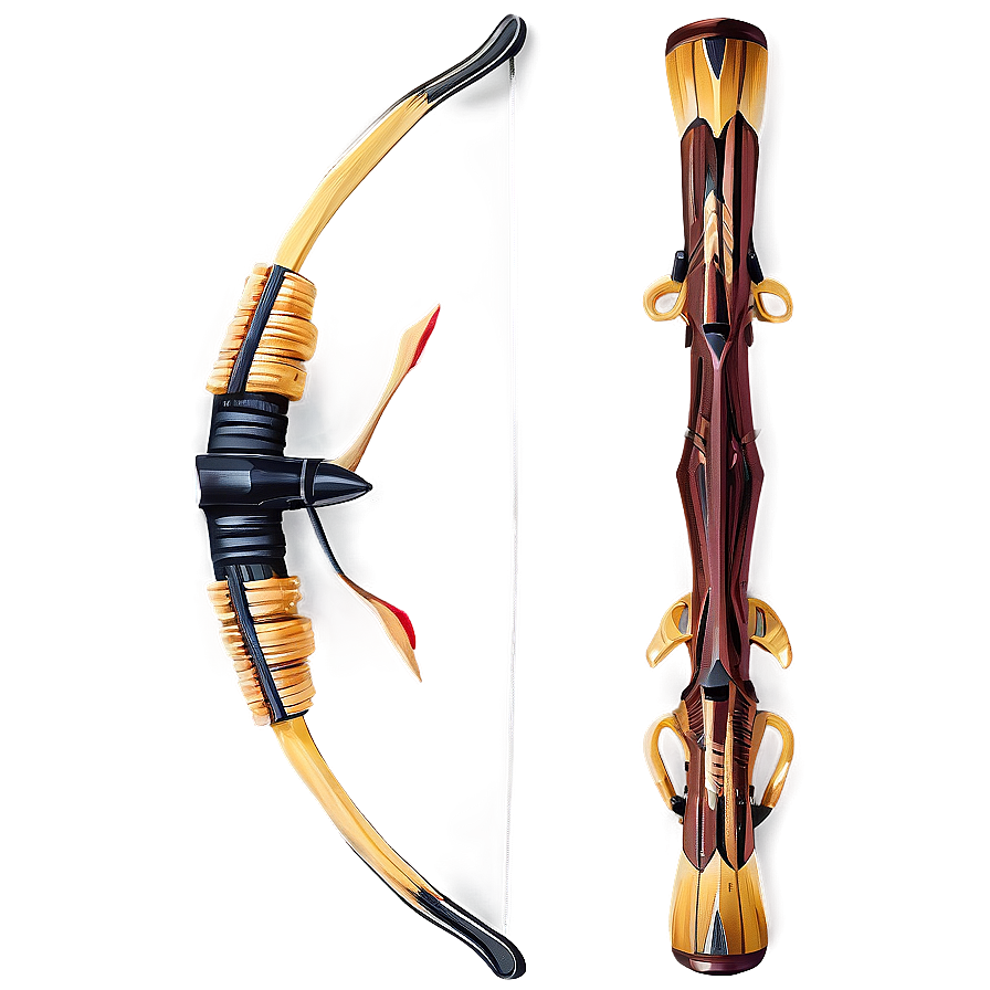 Isolated Bow And Arrow Image Png Gmx99 PNG Image