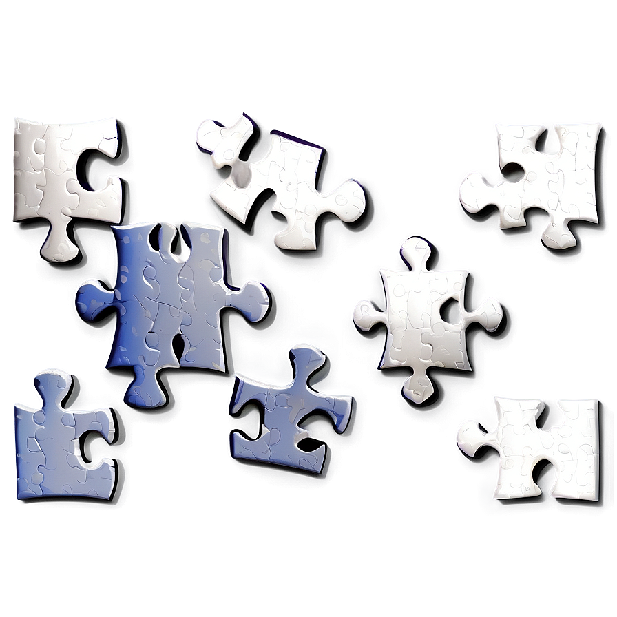 Isolated Puzzle Pieces Png Fah42 PNG Image