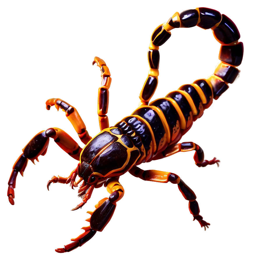 Isolated Scorpion Specimen Png 05242024 PNG Image