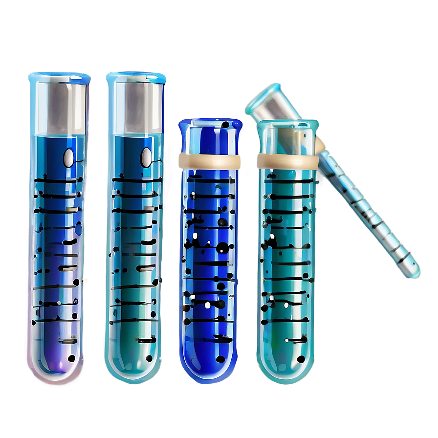 Isolated Test Tubes Png 06262024 PNG Image