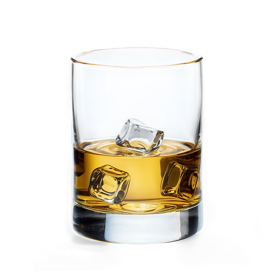 Isolated Whiskey Glass Png 83 PNG Image