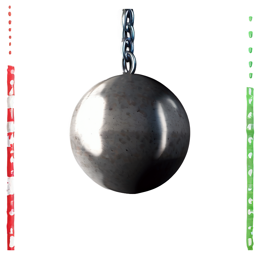 Isolated Wrecking Ball On Transparent Png 3 PNG Image