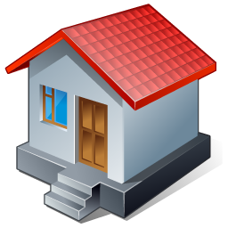 Isometric House Icon PNG Image