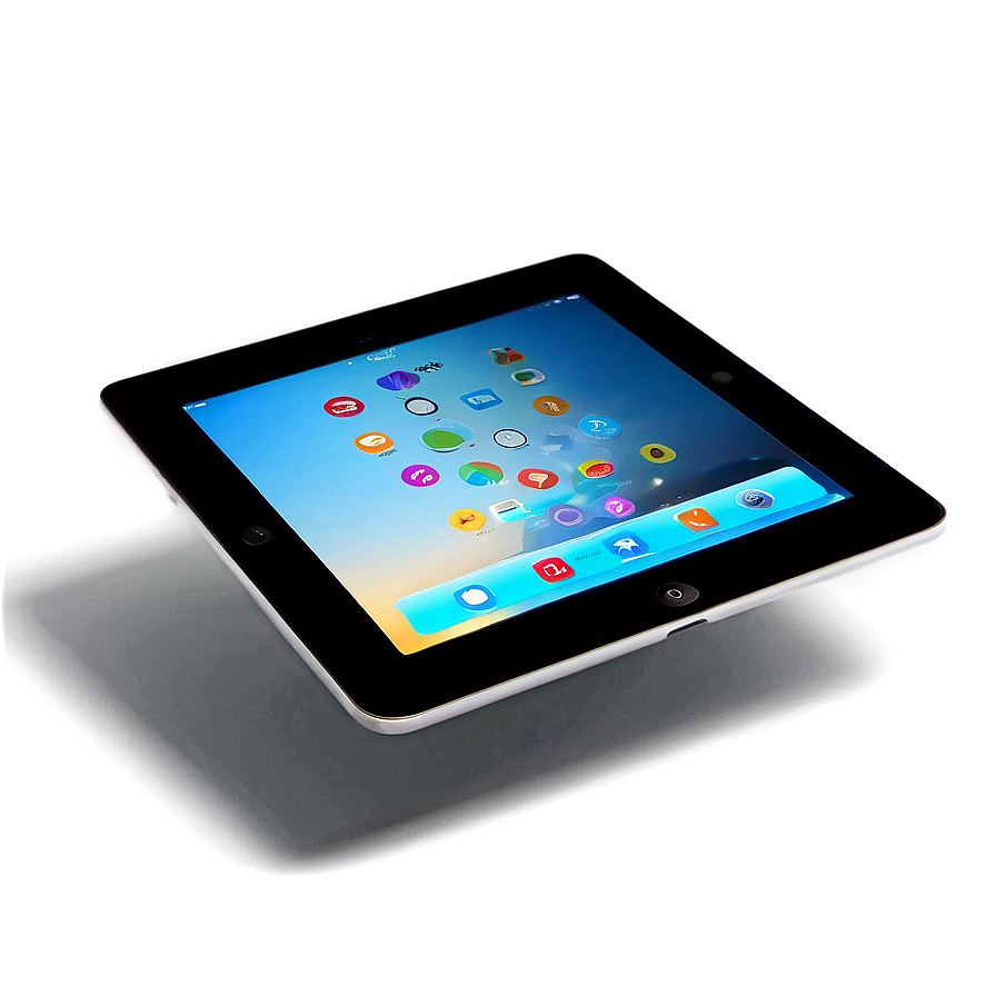 Isometric Ipad Mockup Png 06212024 PNG Image