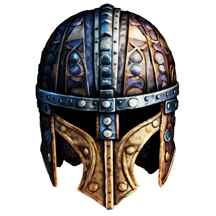 Isometric Viking Helmet Png Rte PNG Image