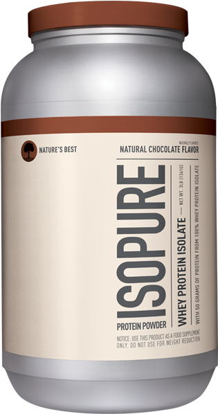 Isopure Protein Powder Chocolate Flavor PNG Image