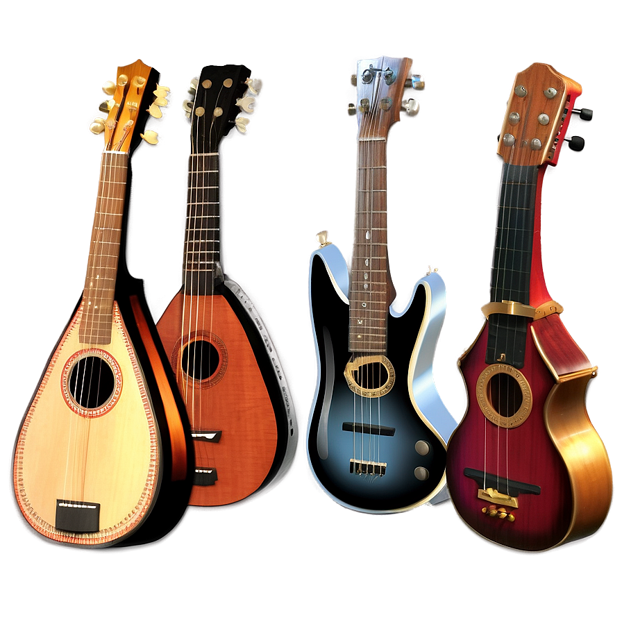 Israeli Music Instruments Png 06242024 PNG Image