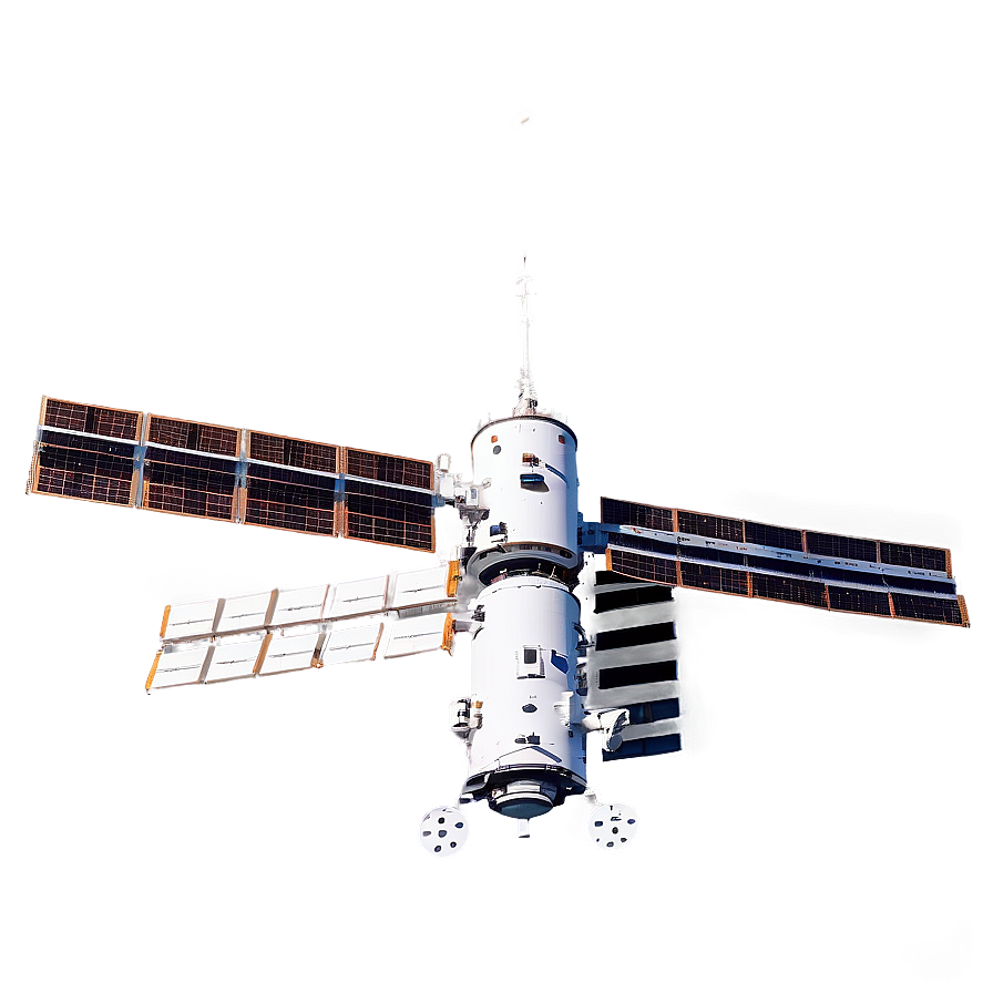 Iss With Sunrise In Background Png 31 PNG Image