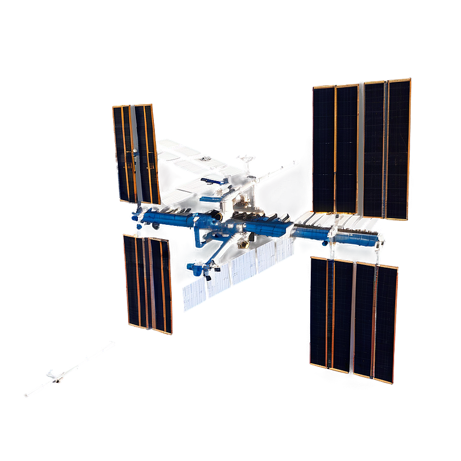 Iss With Sunrise In Background Png 37 PNG Image