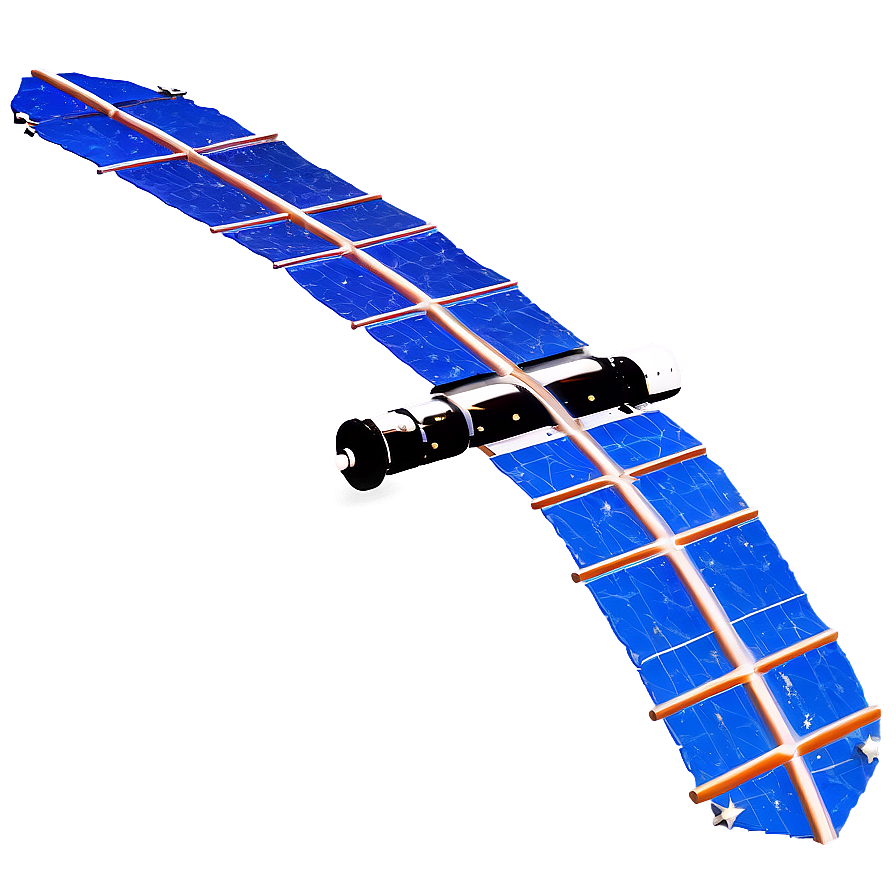 Iss With Sunrise In Background Png Rnd PNG Image