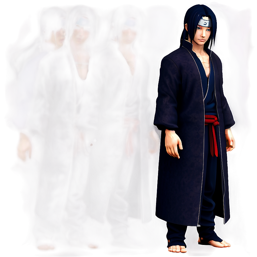 Itachi Uchiha 3d Render Png Siw PNG Image