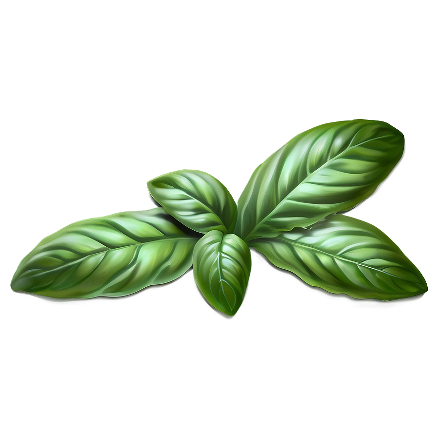 Italian Basil Leaf Png 06122024 PNG Image