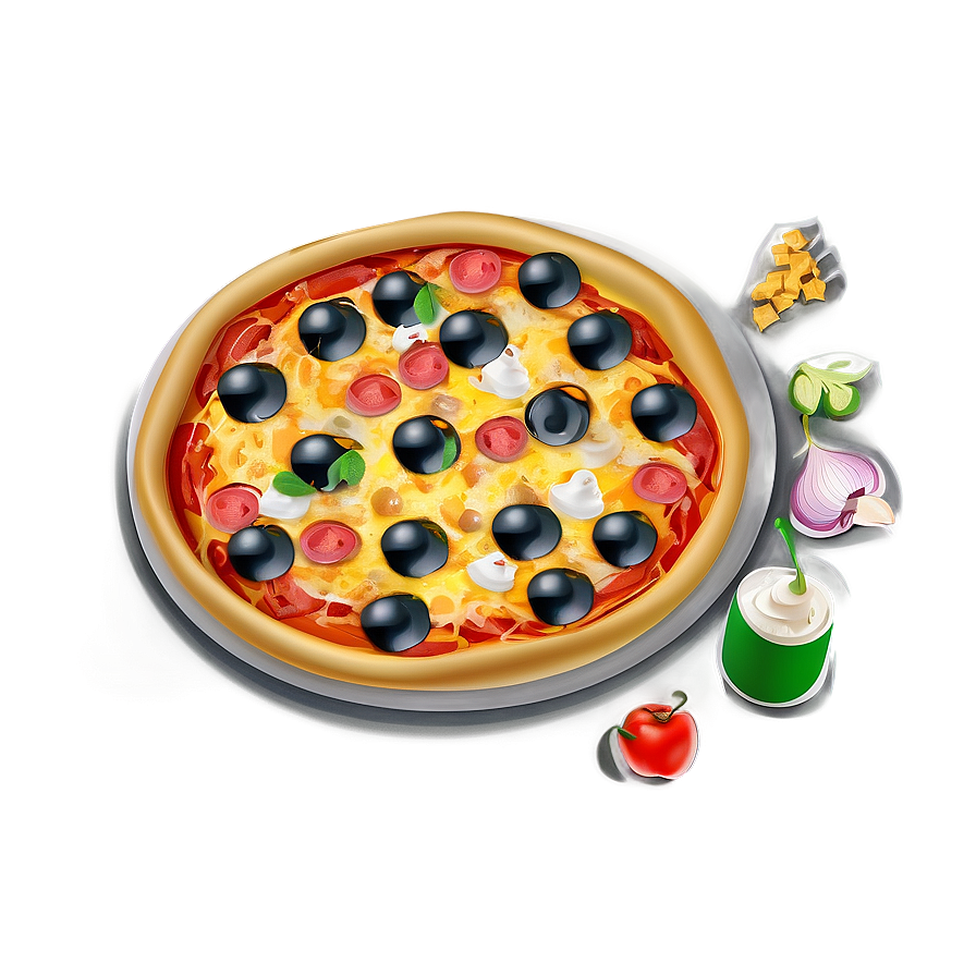 Italian Pizza Vector Png Uld PNG Image