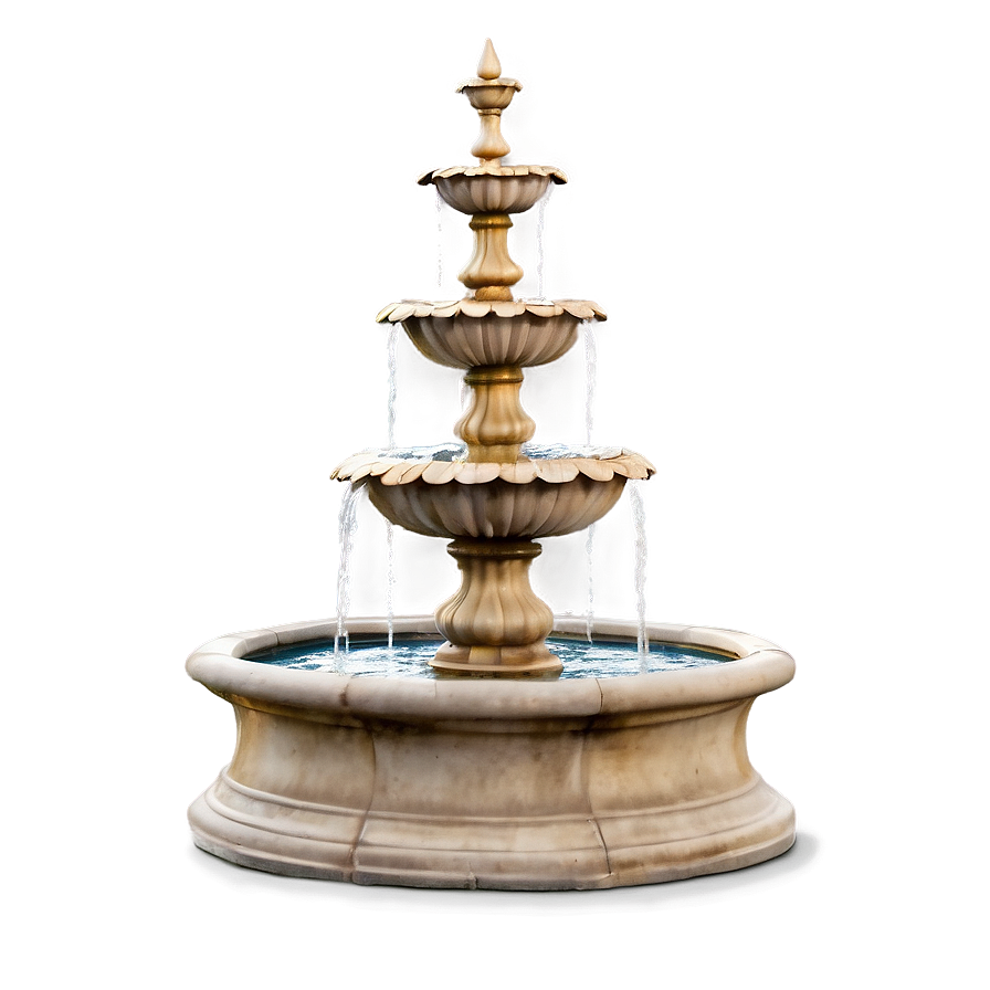 Italian Style Fountain Png 14 PNG Image