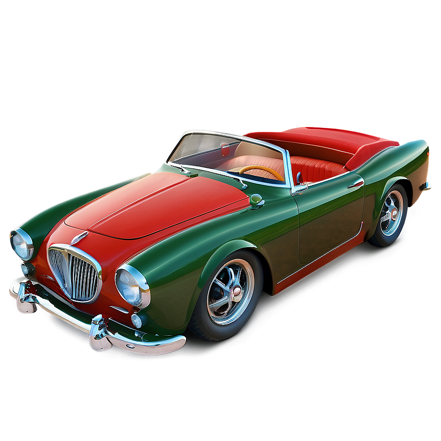 Italian Vintage Car Png 05212024 PNG Image