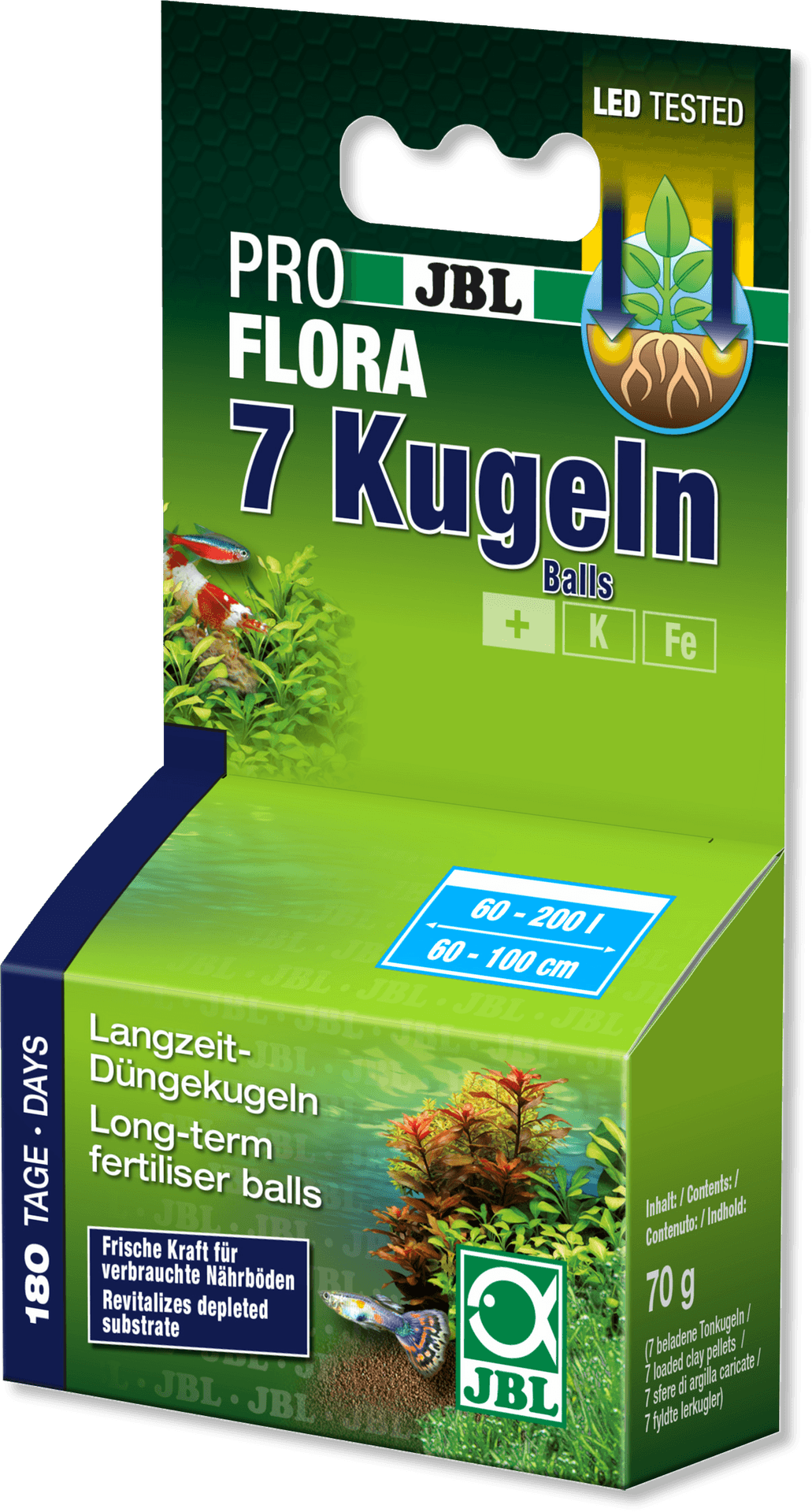 J B L Pro Flora7 Kugeln Fertilizer Balls Packaging PNG Image