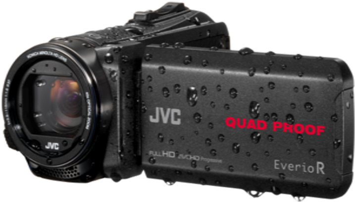 J V C Quad Proof Camcorder Waterproof PNG Image