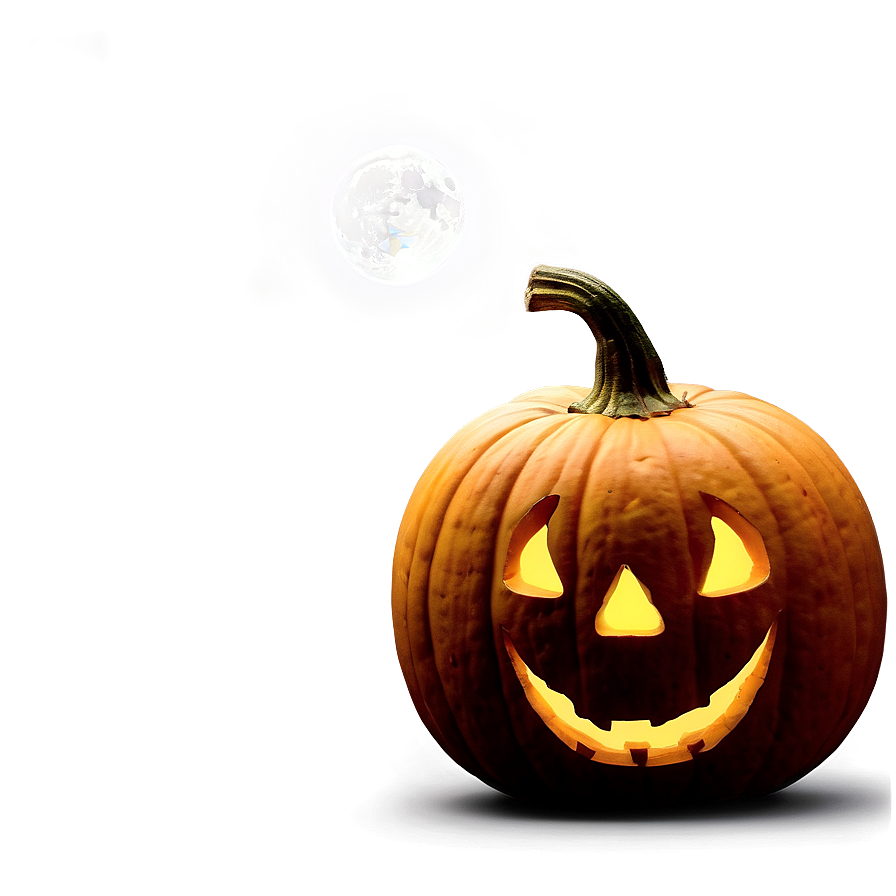 Jack O Lantern In Moonlight Png Cam19 PNG Image