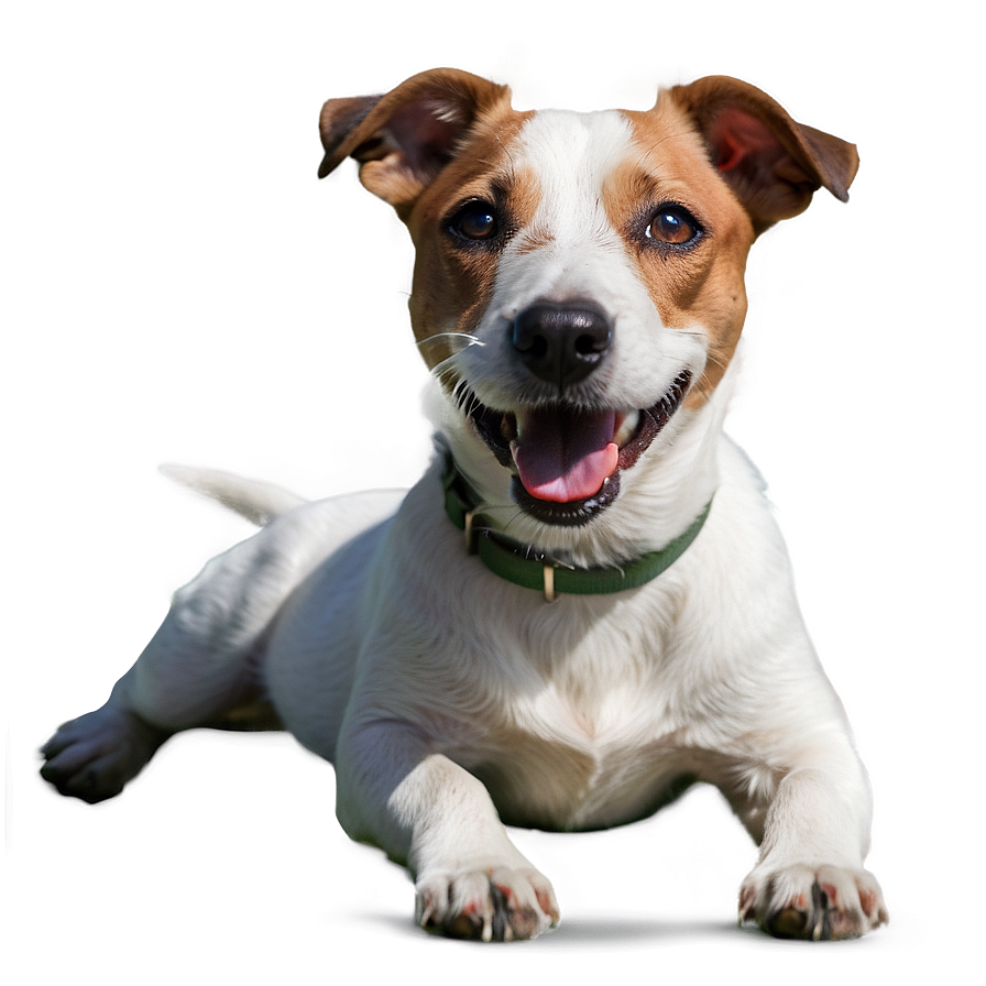 Jack Russell Laying Down Png Knc94 PNG Image