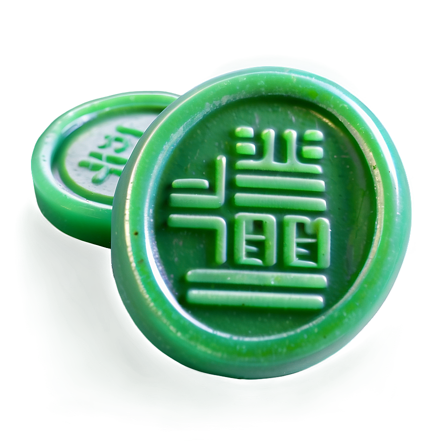 Jade Seal Stamp Png 06112024 PNG Image