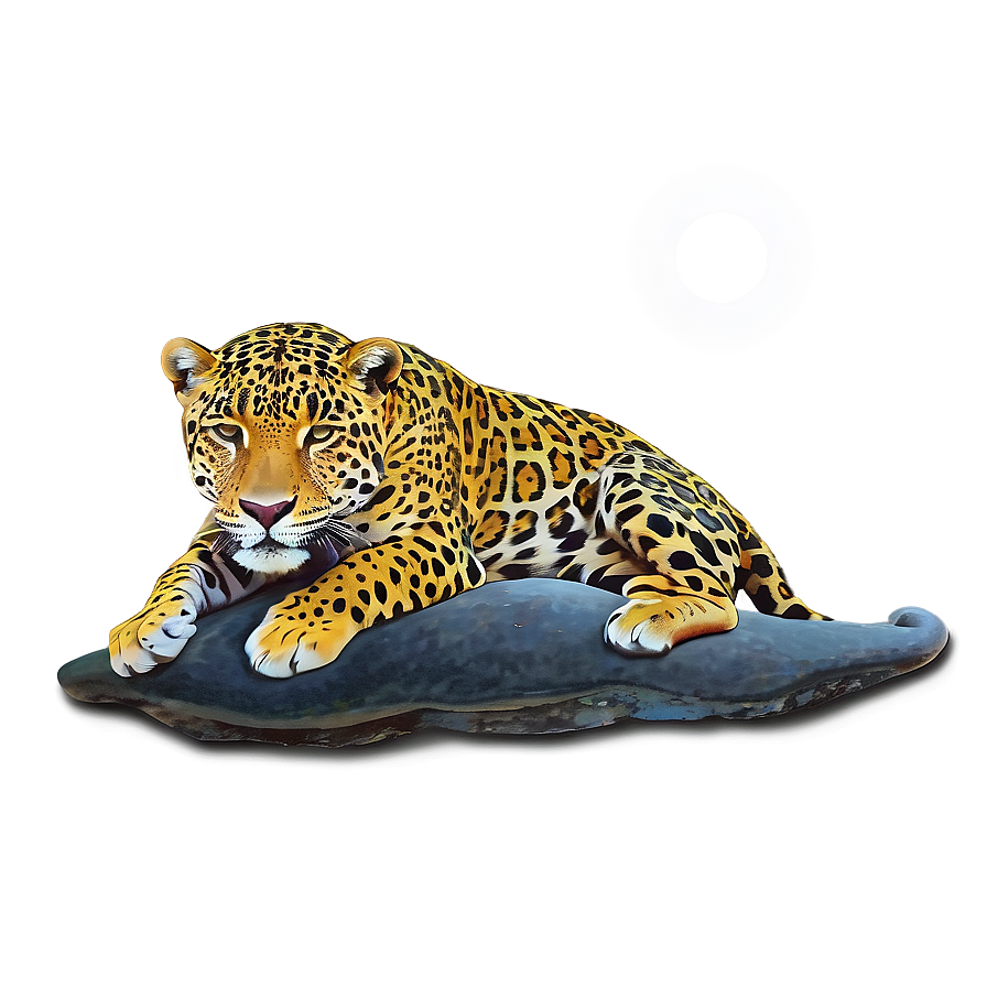 Jaguars And Full Moon Png 06252024 PNG Image