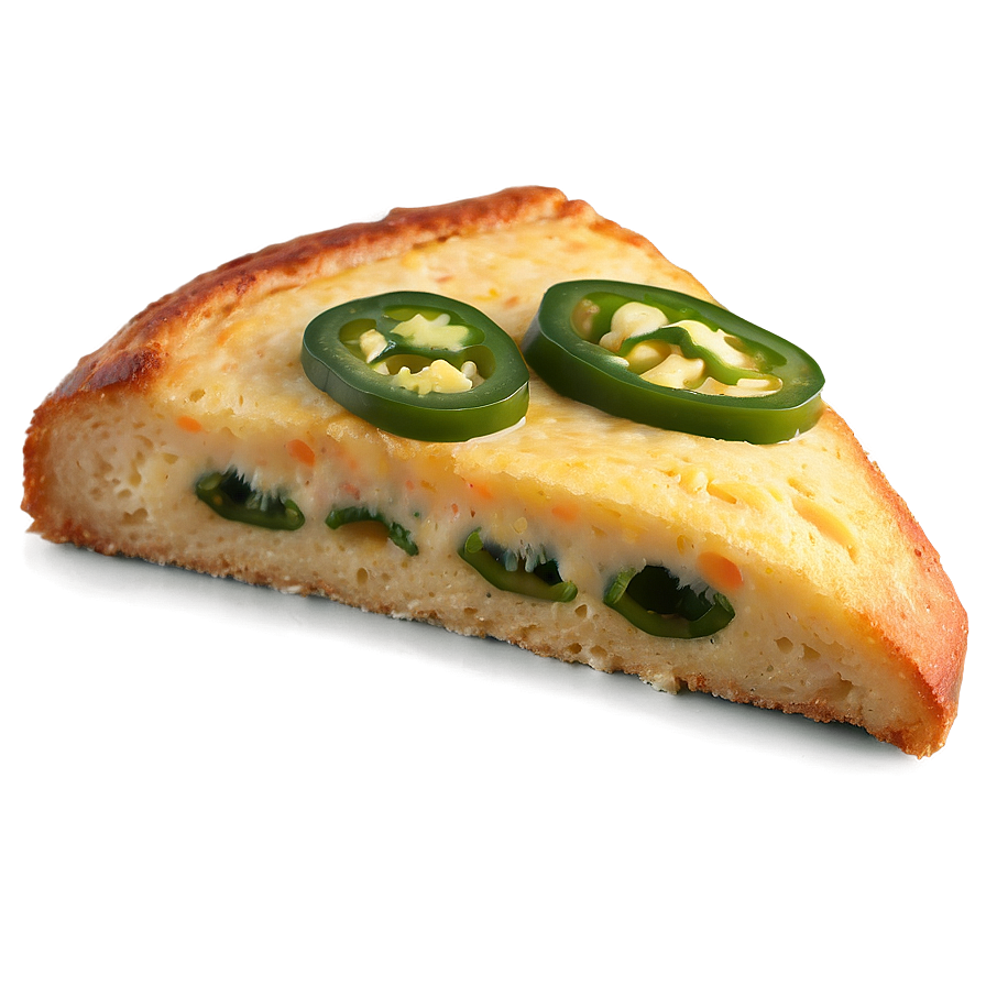 Jalapeno Cheese Bread Slice Png Wct PNG Image