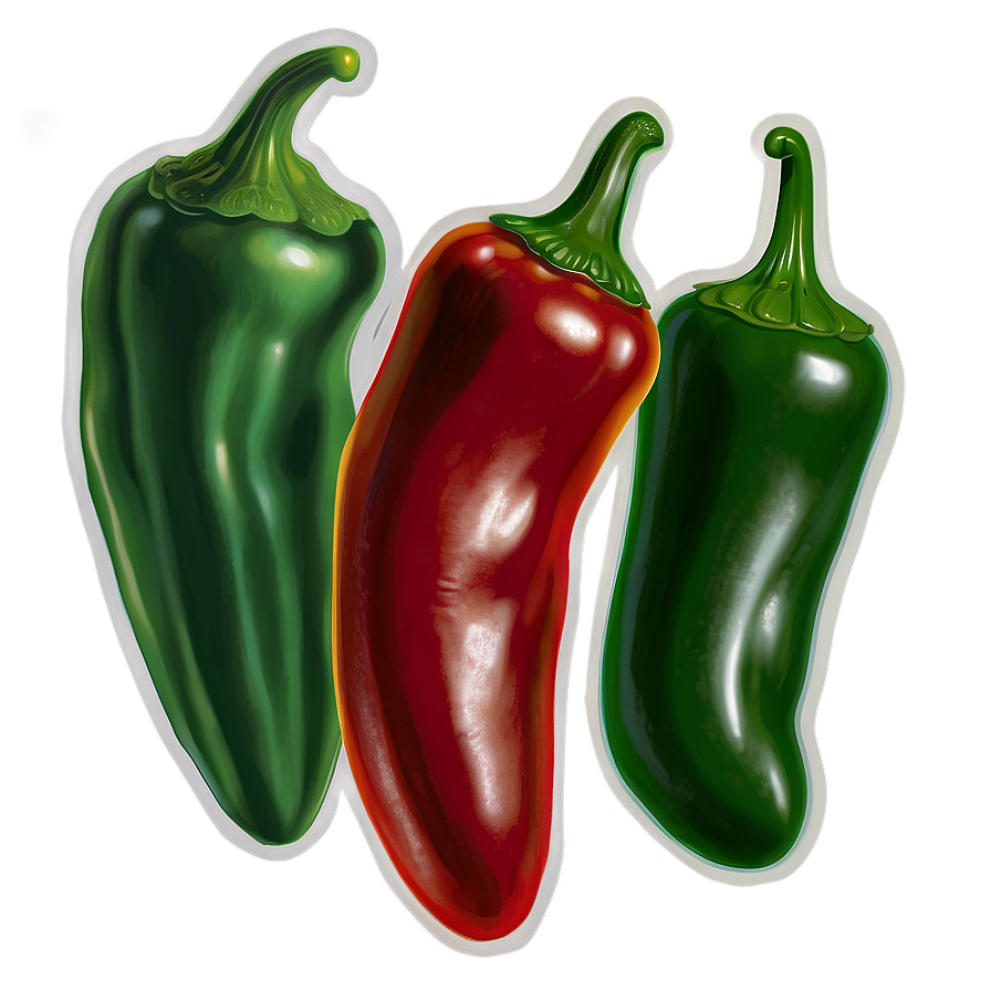 Jalapeno Pepper Png Oox PNG Image